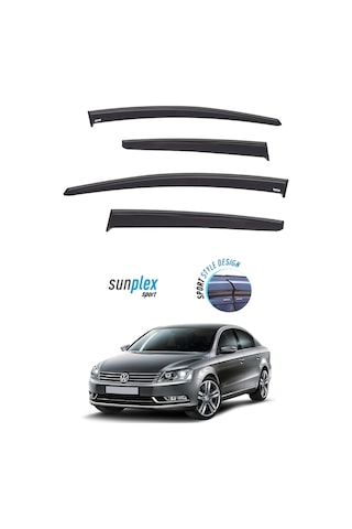 Vw Passat B7 Sunplex Cam Rüzgarlığı Mugen 4'Lü