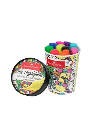 Faber-Castell Textliner Ice Cream, Neon 10'lu