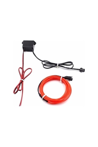 Seat Leon Kırmızı 2 Metre Neon Ip Led Torpido Fitili