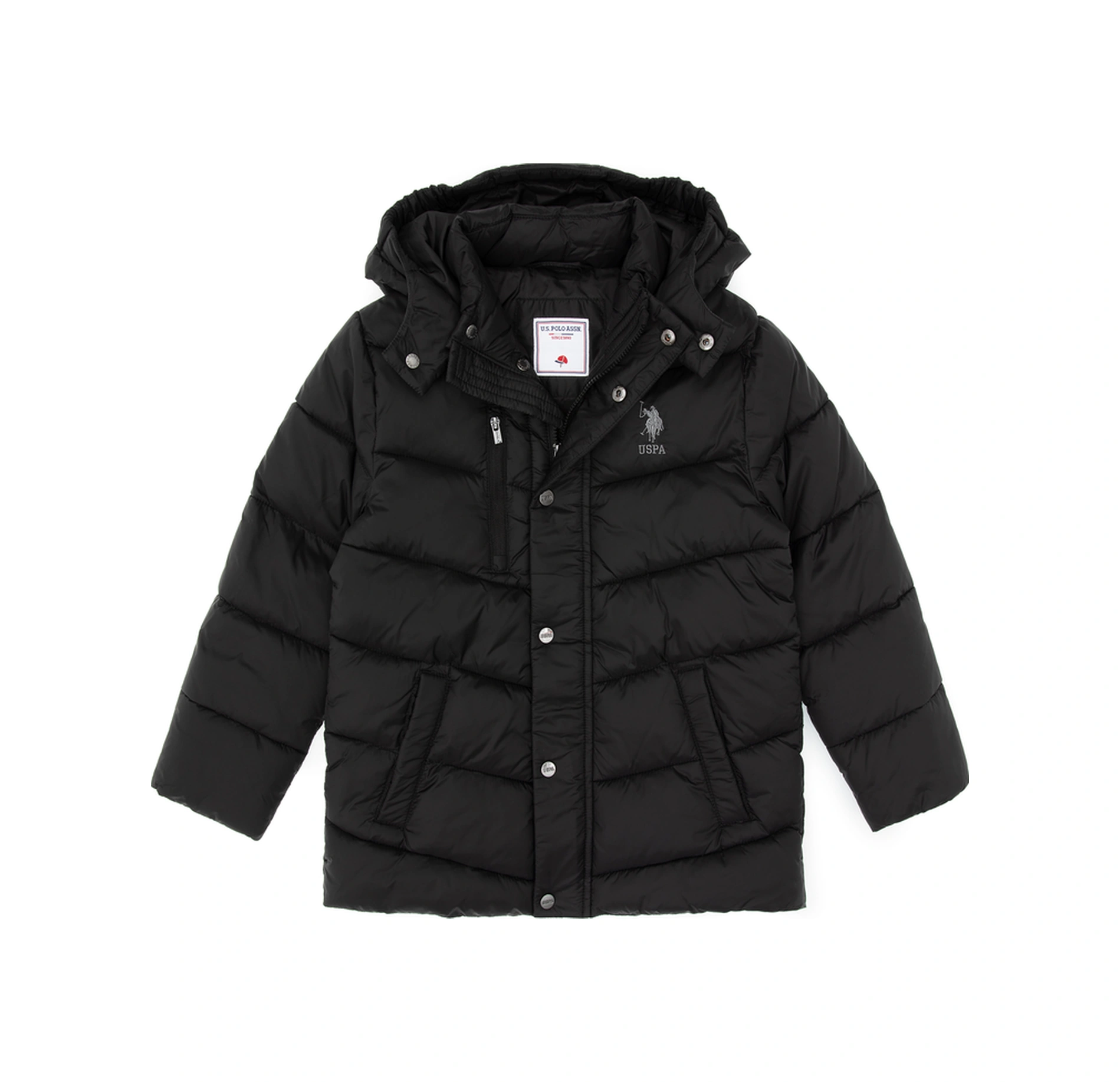 U.s. Polo Assn. Erkek Çocuk Siyah Mont 50312119-vr046 Siyah