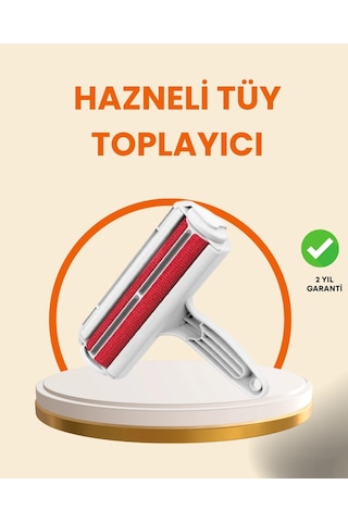 Elektriksiz Hazneli Tüy Temizleyici Kedi Köpek Tüy Toplama Rulosu Çok Renkli
