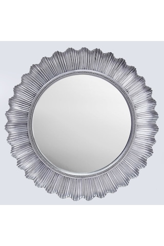 Flashy Yuvarlak Ayna Gümüş