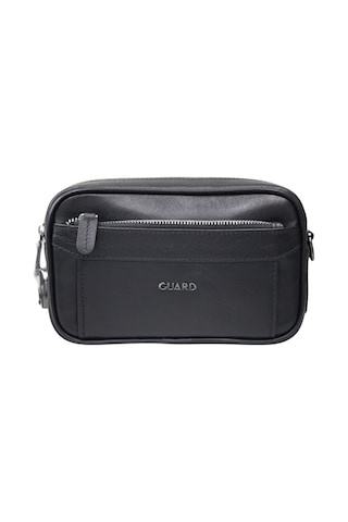Guard Siyah Hakiki Deri Şifreli Unisex El Çantası - Grd250308wt1857 Diğer Çok Renkli