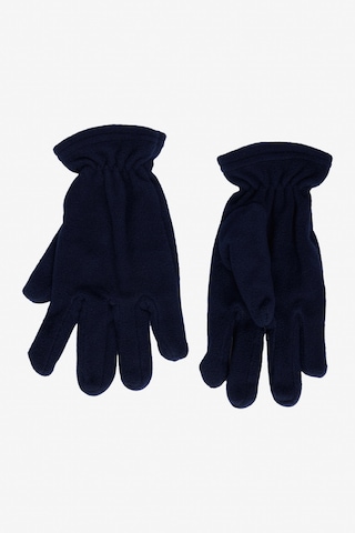 AC&Co / Altınyıldız Classics Erkek Lacivert Polar Bere Boyunluk Eldiven Set
