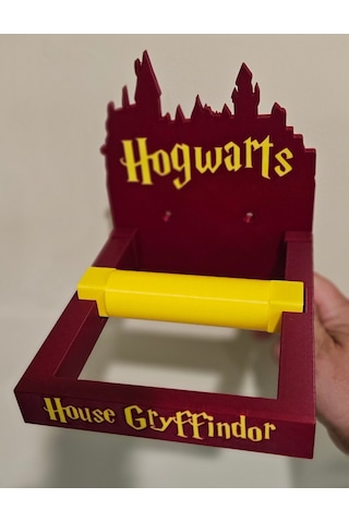 Hogwarts Gryffindor Tuvalet Kağıdı Tutacağı Harry Potter Temalı Banyo Dekoru