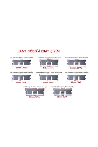 Jant Göbeği Audi 58/55 55Mm Yuva 4Lü Set Siyah