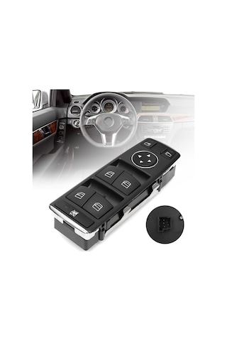 Mercedes Benz W204 Kasa C180 Sol Ön Cam Açma Düğmesi 2008-2013