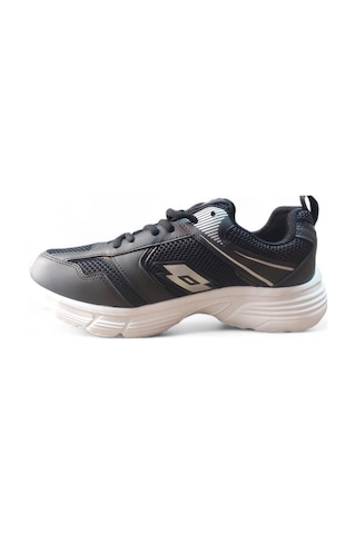 Lotto Spor Ayakkabı Unisex Koşu Yürüyüş Anatomik Spor Ayakkabısı Siyah