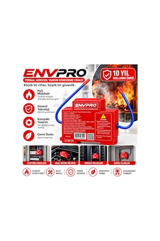 Emvpro Emv-5687 Isıya Duyarlı Otomatik Aerosol Yangın Söndürme Cihazı