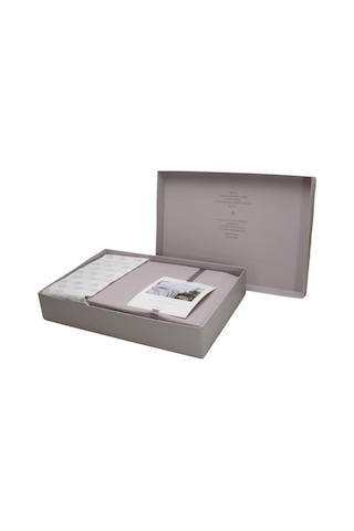 Apricitas Home Noble Çift Kişilik Bambu Pike Takımı Gri
