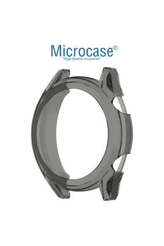 Microcase Huawei Watch Gt2 46 Mm Önü Açık Silikon Kılıf - Füme