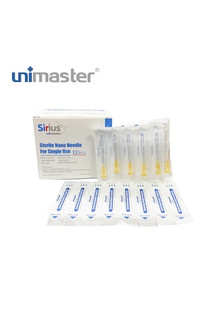 Unimaster Mezoterapi İğnesi 34 G X 2,5 Mm 100 Adet