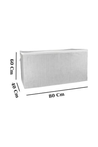 Digithome Çok Amaçlı Düzenleyici Yorgan Hurcu Mega Organizer 80x40x60 Cm Gri - 10249 C1-1-152 Gri