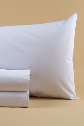 Paris Serisi 4 Adet 57tel Pamuk Ranforce Otel Yastık Kılıfı 50 70cm Beyaz