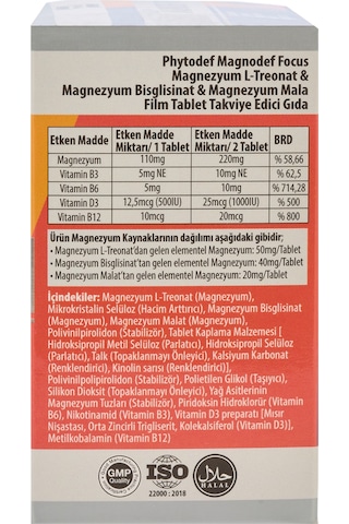 Phytodef Magnodef Focus 30 Tablet