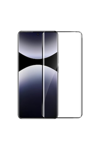Zore Redmi Note 14 Pro Plus Msra Süper Pet Ekran Koruyucu Jelatin - Siyah Siyah