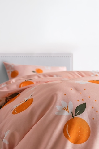 Ranforce Joyful Orange Nevresim Takımı Tek Kişilik Turuncu