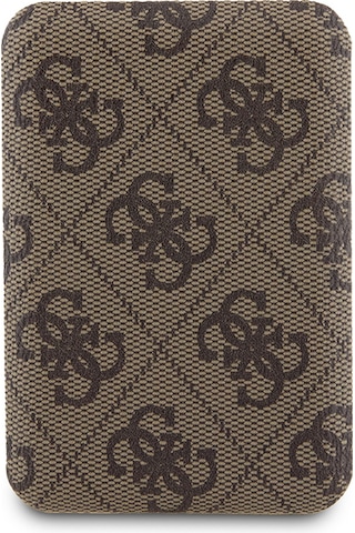 Guess GUPB5FP4EMGW PU Deri 4G Desenli Metal Yazı Logolu 5000 mAh 15 W Powerbank