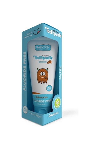 Babyton Organik Doğal Hindistan Cevizi Aromalı Diş Macunu 50 G
