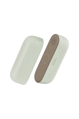 Jf308 2'si 1 Arada Bölünebilir Mini Taşınabilir Kış Elektrikli El Isıtıcı Güç Bankası - Yeşil