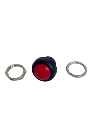 Push Buton Kırmızı 12mm Pbs33b 10 Adet