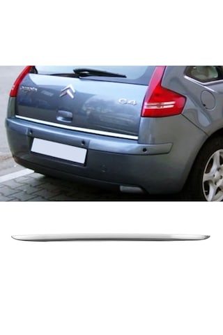 Citroen C4 Hb 2004-2010 Krom Bagaj Alt Çıta P.çelik