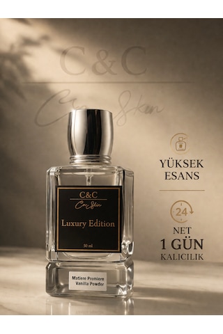 C&C Vanilla Powder Unisex Niş Parfüm 50 ML C&C Vanilla Powder Unisex Niş Parfüm 50 ML