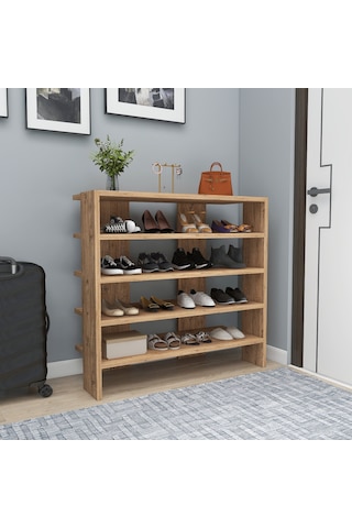 Arnetti Sargel 5 Raflı Dekoratif Ayakkabılık Atlantik Çam Atlantik - Çam