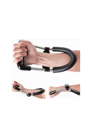 Ckspor Bilek Egzersiz Aleti Kas Gelistirici Bilek Ve Ön Kol Güçlendirme Aleti Bilek Güreşi Siyah