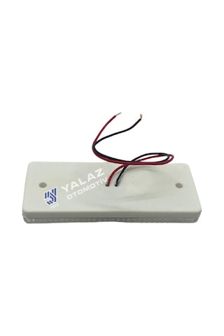24v Yan Park Lambası Dorse Side Marker Beyaz 4 Ledli E Belgeli 13034374