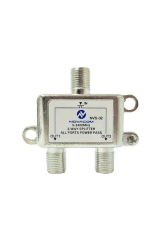 Novacom NVS-02 5-2400 MHz 1x2 Splitter
