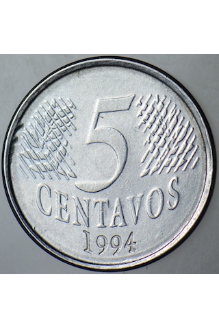 Brezilya 5 Centavos 1994.