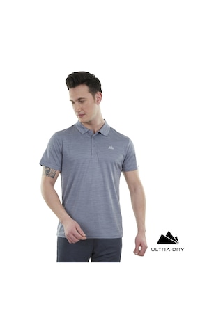 Alpinist Horizons Ultra Dry Erkek Polo T-shirt 600613 K-g Koyu Gri