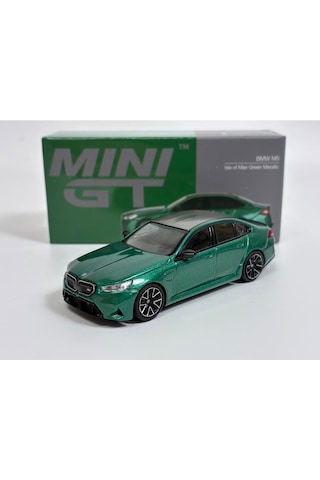 Mini Gt 1/64 Bmw M5 G90 Isle Of Man Green Metallic 1086