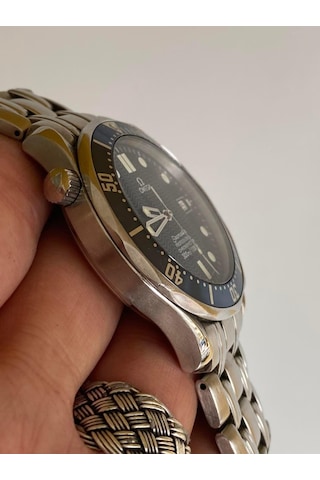 Omega Seamaster Chronometer 41mm Çelik Kordon Erkek Kol Saati 2.
