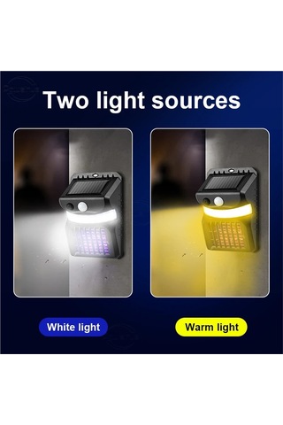 Jialan Led Güneş İşık Sivrisinek Katili Lamba Beyaz Ve Sıcak