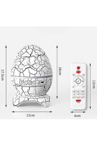Gece Lambası Yumurta Işık Speaker Yeni Nesil Dinozor Yumurtası Görünümlü