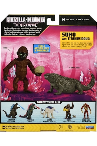 Godzilla x Kong Aksiyon Figürü GxK Aksiyon Figür 15CM-35200 Suko