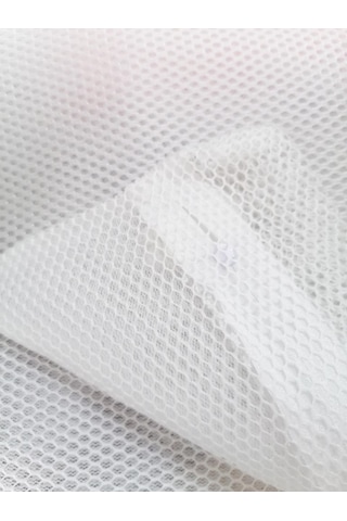 Lüks Sütyen Yıkama Filesi Fermuarlı Beyaz