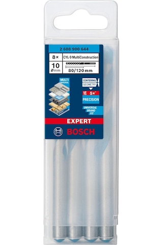 Bosch Expert 10x120 Mm 8 Li Cyl-9 Çok Amaçlı Matkap Ucu 2608900644