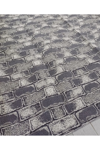 Savan Dokuma Halı Örtüsü 9m² 240 340 Gri