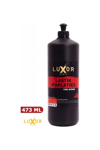 Luxor Kimya Gold Serisi Lastik Parlatıcı 473 ML + Sünger