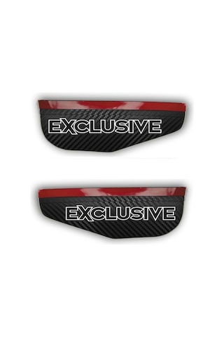 Honda Civic İle Uyumlu Carbon Exclusıve Ayna Yağmur Koruyucu Rüzgarlık