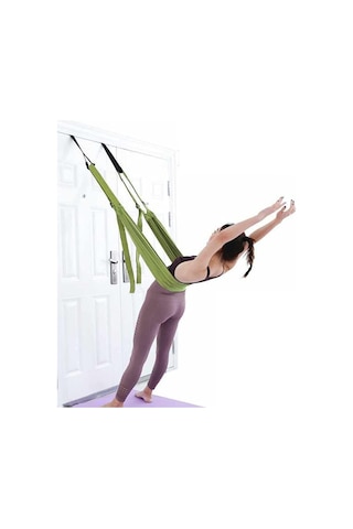 Bundera Yoga Plus Hamağı Pilates Fitness Askılı Yoga Denge Spor Aleti Çok Renkli