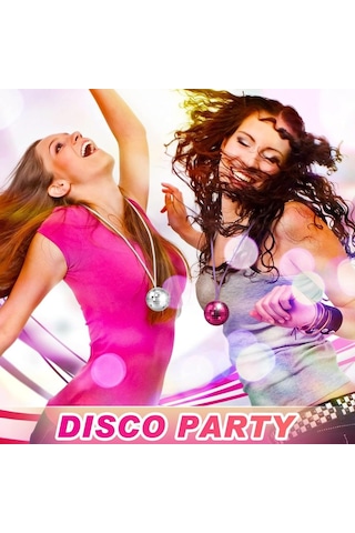 Disko Topu Kolye Seti 6 Adet