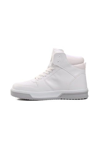 United Colors Of Benetton Beyaz Erkek Hi Sneaker Bn-31087 M Beyaz