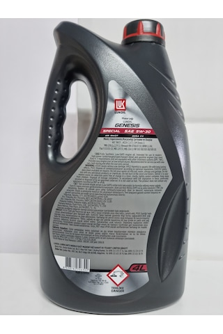 Lukoil Genesis C3 5W-30 Dpf Tam Sentetik Motor Yağı 4 L