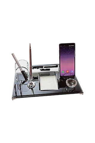 Masaüstü Kristal Kalemli İsimlik Hediye Seti M530