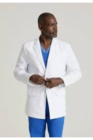 Grey's Anatomy Grc952 Men Lab Coat Beyaz