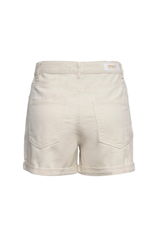 Only Kadın Onlvega Krem Kot Şort Mom Shorts - 15230571 001
